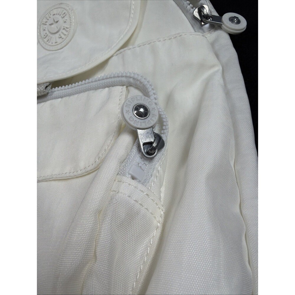 Kipling Delia Compact Small Backpack Cream White … - image 4